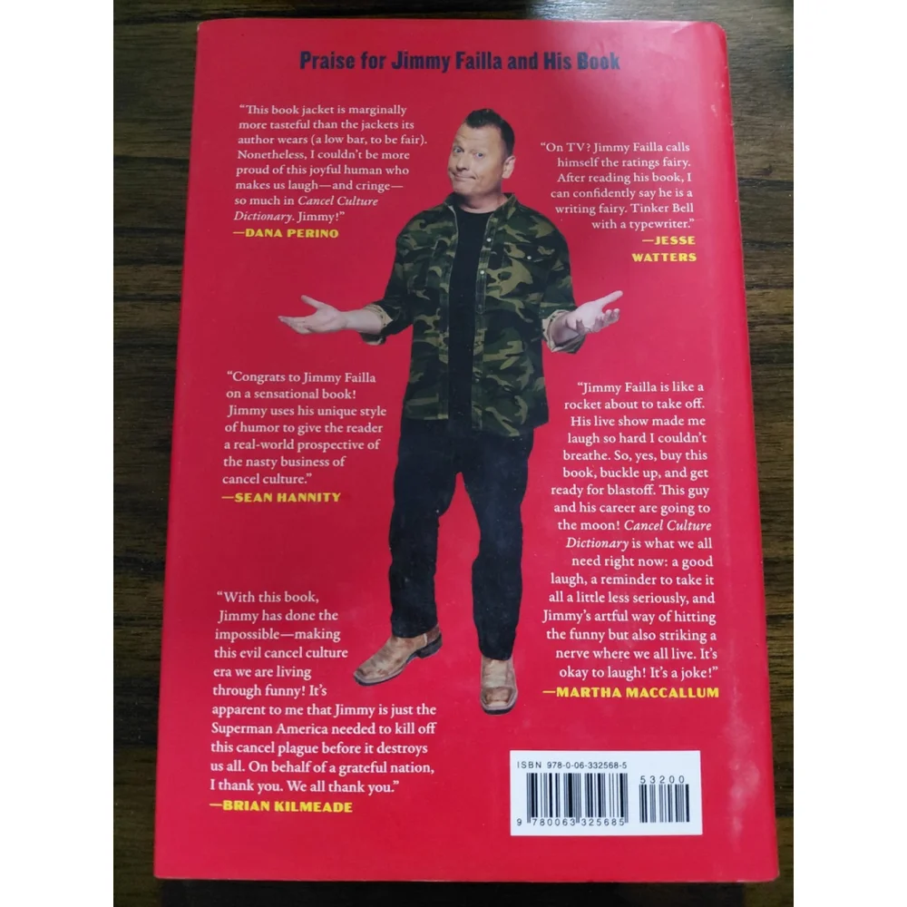 Cancel Culture Dictionary: An A to Z Guide to Winning the War on Fun by Jimmy Fa